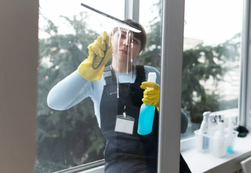 Nettoyage de vitres intérieures et extérieures aux Clayes-sous-Bois